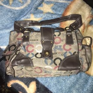 Coach hand bag